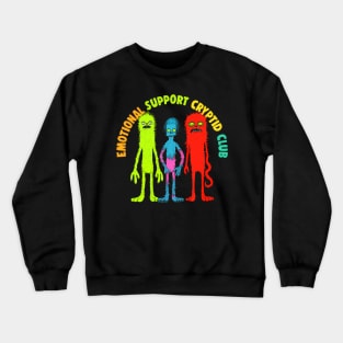 -- Emotional Support Cryptid Club -- Crewneck Sweatshirt